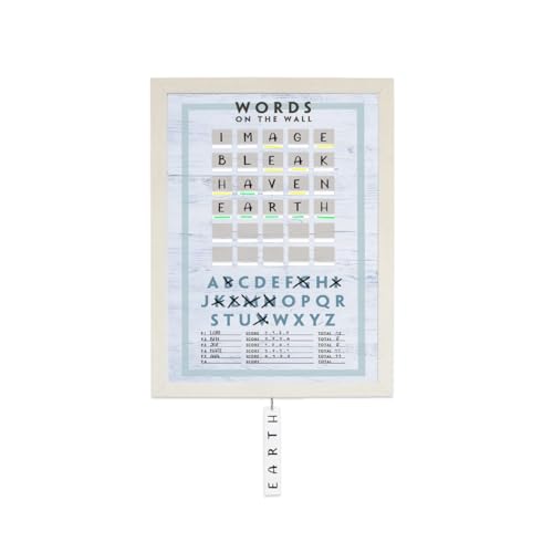 Words on The Wall Multi Player Game – Beach Edition (24x18x1) (Beach) - color: Beach