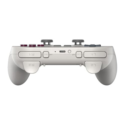 Nargos 8BitDo Pro 3 Bluetooth Gamepad, Compatible with Switch 1/2, PC, Apple, SteamOS, Android, TMR Joysticks, Hall Effect Triggers, Magnetic Buttons (G Classic) - color: G Classic