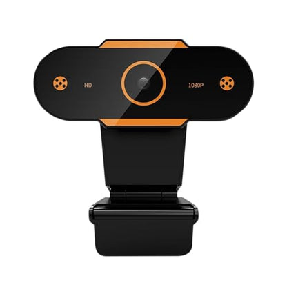 1080p HD Streaming Webcam with Microphone, USB PC Camera for Gaming & Desktop, 110° Wide Angle, Fast Auto Focus, Ideal for Video Calls & Live Streaming
