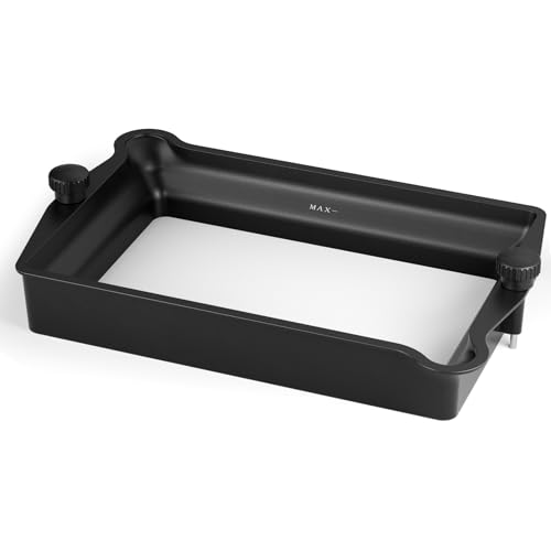 ELEGOO Metal Resin Tank for Saturn 4 & Saturn 4 Ultra 12K Resin 3D Printer | Durable Replacement Resin Vat for Cleaner, More Stable MSLA Printing - size: Saturn 4 /4 Ultra 12K Resin Tank