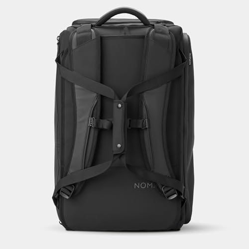 NOMATIC 40L Travel Bag- Convertible Duffel/Backpack, Carry-on Size, Everyday Use Laptop Bag, TSA Compliant - color: Black