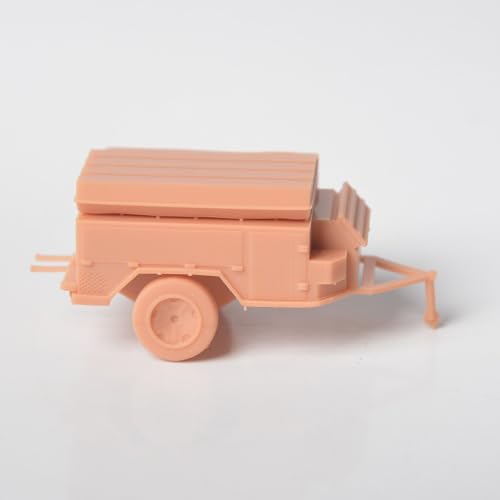 MRY-SFW 15mm Miniature Factory Building Military Accessory Props Display Camping Trailer