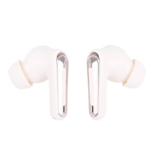 VBESTLIFE Wireless Gaming Earbuds, 2.4G Bluetooth 5.4 Dual Mode Earbuds with ENC Mic and USB C Dongle for Phone Tablet Laptop PC Game Console VR (White) - color: White
