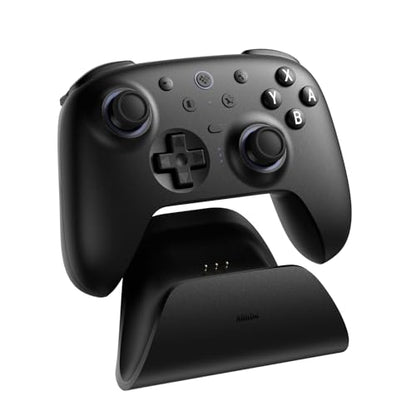 8Bitdo Ultimate 2 Bluetooth Controller with TMR Joysticks, Switchable Hall Effect/Tactile Triggers, Vibration, Motion Control, RGB Fire Ring and Back Buttons for Switch/Switch 2 & Windows PC - Black - color: Black, size: Ultimate 2 Bluetooth