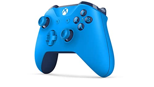 Microsoft XBOX One Wireless Video Gaming Controller, Blue (Renewed)