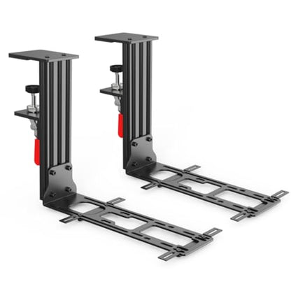 Meza-Set of 2 Heavy Duty Hotas Desk Mounts Compatible with Logitech G X52/X52 Pro/X56/X56 Rhino/Thrustmaster T.16000M FCS/TCA Officer Pack Airbus