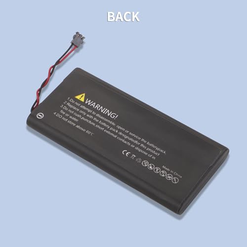 2 Pack HAC-006 Battery, Upgraded 525mAh Replacement JoyCon Battery for Nintendo Switch HAC-015 HAC-016 Left & Right Joy-Con Controller