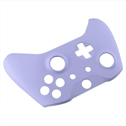 eXtremeRate Replacement Front Housing Shell for Xbox One S/X Controller, Light Violet Custom Kit Faceplate Cover Case for Xbox Wireless Controller (Model 1708) - Controller NOT Included - color: Light Violet