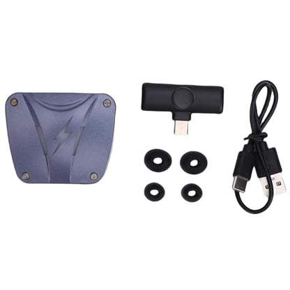Wireless Gaming Earbuds, 2.4GHz Bluetooth 5.3 Earbuds, Low Latency with ENC Mic, Ideal for VR 2, Steam, ROG All, Claw, Legion Go, PC, Tablet, Laptop & Phone (Black) - color: Black