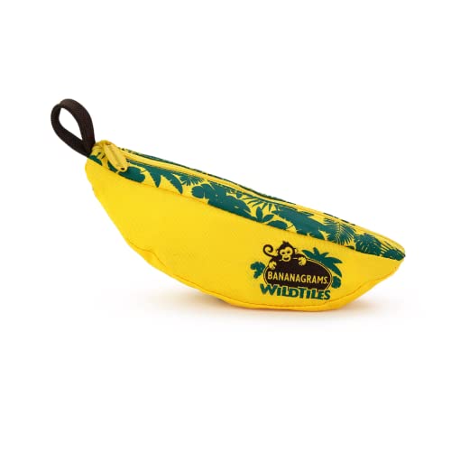 Bananagrams WildTiles Vocabulary Building and Spelling Improvement Lettered Tile Game for Ages 7 and Up - style: Wild Tiles