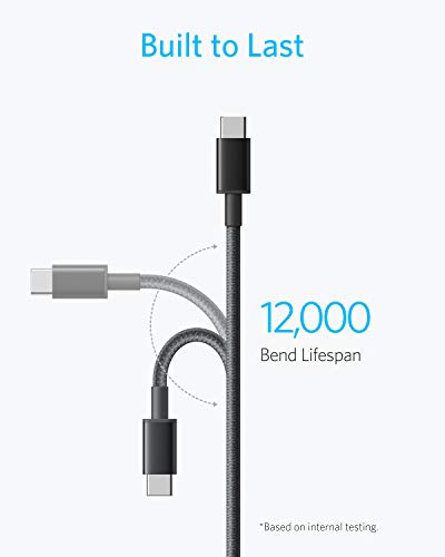 Anker Docking Station for Steam Deck/ROG Ally, 6-in-1 Steam Deck Dock, USB C Hub with HDMI 4K@60Hz, 1Gbps Ethernet,2 USB-A and 1 USB-C Ports USB C to USB C Cable,New Nylon USB C Charger Cable