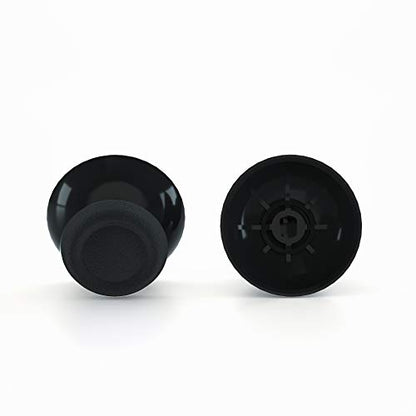 eXtremeRate Black Replacement 3D Joystick Thumb Sticks for PS5 Controller, Analog Thumbstick with Screwdriver for PS4 Slim Pro Controller - color: Black