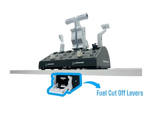 B737 Fuel Cut Off Lever For Thrustmaster TCA Boeing Edition Throttle Quadrant, Flight Simulator