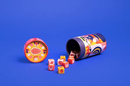 Keymaster Games Chicken! A Fast paced dice Game for Fun for Kids and Adults