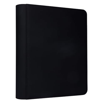 Top loader Binder, Holds 504 Top loaders, 9-Pocket Top Loader Binders with Sleeves for TCG & Sports Cards in 3'' x 4'' Top loaders - color: Black