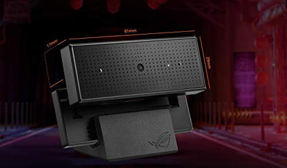 Asus ROG Eye 1080P 60fps USB Webcam with Beamforming Microphone and Auto Exposure/Auto Focus Technology for PC or MacOS - style: ROG Eye