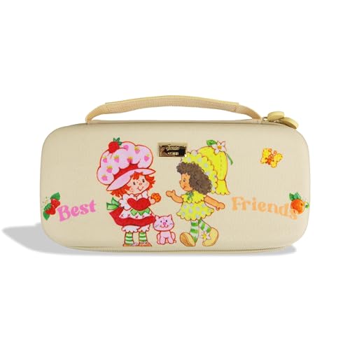Sonix Carrying Case for Nintendo Switch 1, Protective Travel Case | Strawberry Shortcake & Orange Blossom - color: Strawberry Shortcake & Orange Blossom
