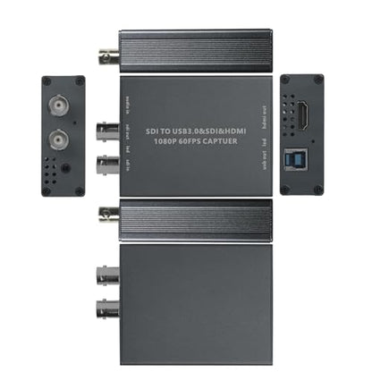 3G-SDI to USB 3.0 Video Capture Card 1080P 60FPS with HDMI and SDI Loop Out | Driver Free