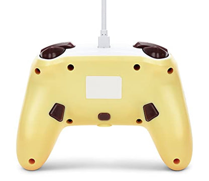 PowerA Enhanced Nintendo Switch and Switch 2 Wired Controller – Pikachu Blush, Officially licensed - color: Pikachu Blush