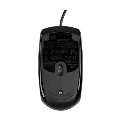 HP E5E76AA#ABA X500 - Wired USB Mouse for Windows PC Desktop, Laptop, Notebook, Mac, computerand Chromebook, for Righty or Lefty Use ,Black - style: Classic