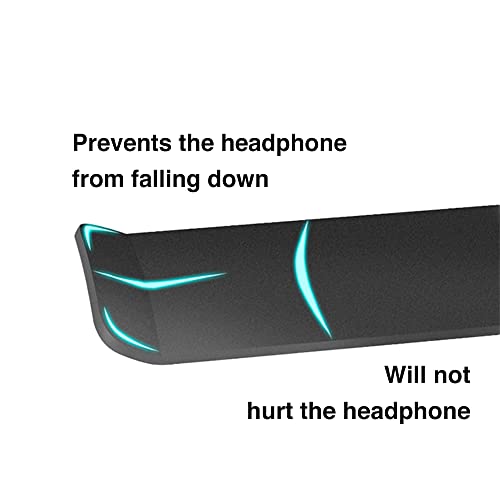 Aluminum Under-Desk Headphone Hanger with Strong Adhesive (2 Pack, Pink) | Keeps Headphones Off the Desk, VHB Adhesive Holds 5 lb, Curved Support Helps Prevent Headband Creases, Fits Gaming Headsets - color: Pink-2Pack