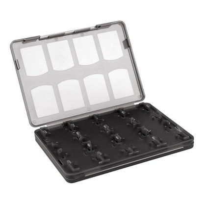 OSTENT 20 in 1 Game Memory Card Holder Case Storage Box for Sony PS Vita PSV 1000/2000 Color Black