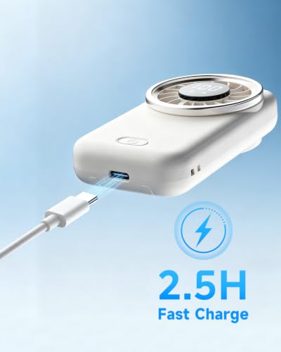 (2 Pack) Portable Handheld Mini Fan with Stand Personal Pocket fan | 5 Gear & 1-100 Stepless Speed Desk Fan Rechargeable, Compact Cooling Essential for Travel, Makeup, Summer Gift White & Black - color: 2pcs Mini Fan