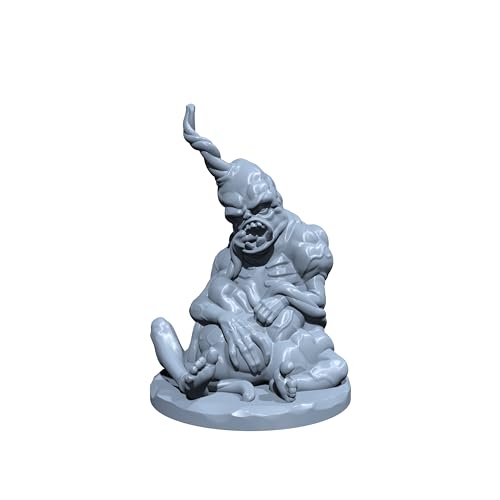 Generic Abhoron, The Stillborn God | Atropal | Godling of Undeath | Miniature for Tabletop Games Like D&D and War Gaming Large, Gray, 02G023-2 - size: Large