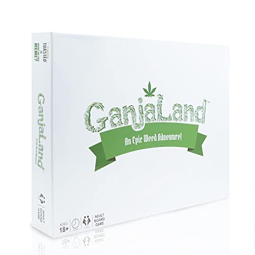 Ganjaland - The Novelty Board Game that Will Take You On an Epic Adventure - by What Do You Meme? - style: Core Game