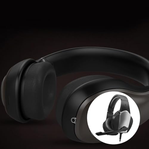 Tofficu Noise Cancelling Gaming Headset with Microphone Stereo Wired Over-Ear Headphones for Computer, Skin-Friendly Plastic Material, for Playing Games and Chat