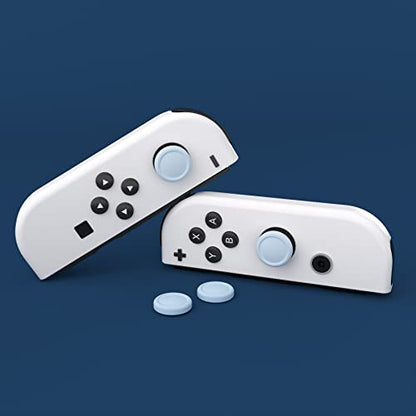 eXtremeRate PlayVital Switch Joystick Caps, Thumbstick Caps, Silicone Analog Cover for Switch Lite & OLED Joycon Thumb Grips - Sky Blue - color: Sky Blue