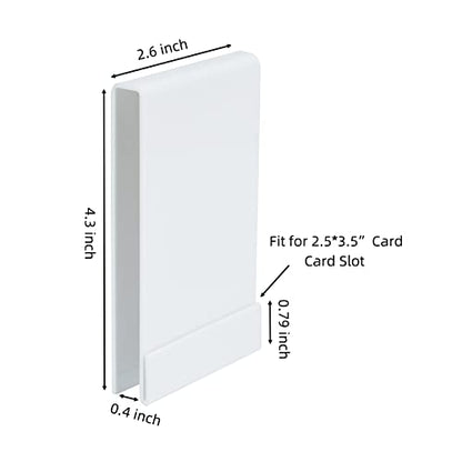 Acrylic Erasable Screen Top Initiative Trackers 6PCS for DND, Other Tabletop RPG (White 6pcs) - style: White 6pcs