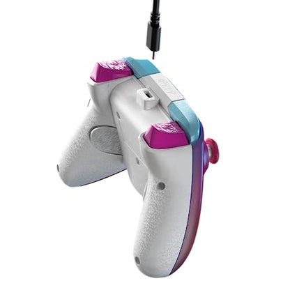 PDP Rematch Enhanced Wired Gaming Controller for Xbox Series X|S & Xbox One | Licensed for Xbox & PC, 2 Mappable Back Buttons, Adjustable Triggers, Audio Controls, Companion App, Gamepad, Australian Opal - color: Australian Opal, style: Controller