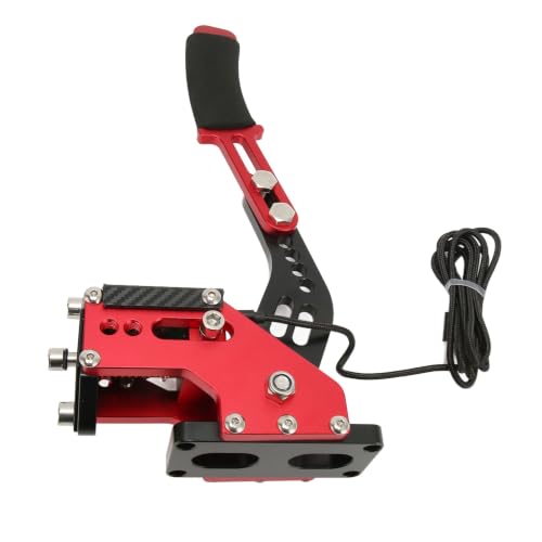 Yunseity 64 Bit USB Handbrake, Progressive Sim Racing Game Handbrake for ONE, for Series S X, PC, 95% Metal, Easy Install (Red) - color: Red