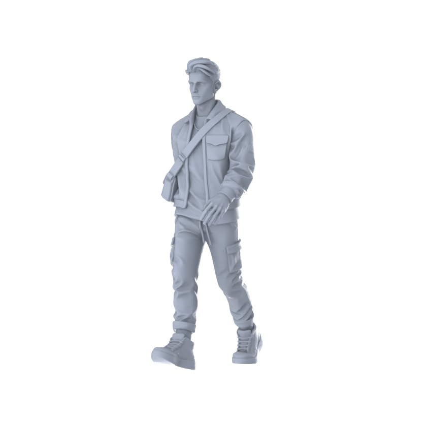 MRY-SFW 1/87 Urban Trendy Young Male Multi-Pose Six-Figure Set