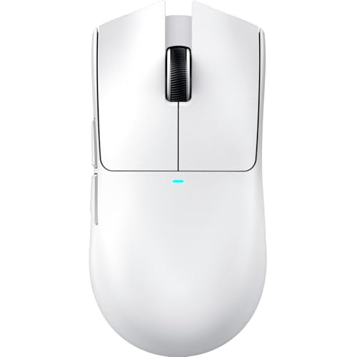 ATTACK SHARK X11SE Wireless Gaming Mouse, 59g Lightweight, White | Bluetooth/2.4Ghz Wireless/Wired Connectivity, 22K DPI, PixArt PAW3311 Gaming Sensor, 1K Polling Gamer Mice for PC/Mac - color: White
