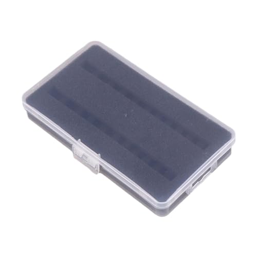 Milageto 1/64 Scale Doll Storage Box with Sponge, Miniature Action Figure Display Case for Collectibles and Comic Con