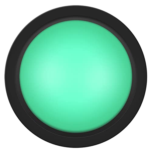 Button Kit with 100Mm LED Light Up Button for DIY Assembly Interactive Vending Machines (100#-Green+Three-legged Switch+LED Light)