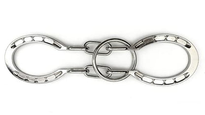 MAGIKON Traditional Brain Teaser, Classical Metal Horseshoe Puzzle Silver | Metal, silver finish, 4x2.5x1.5in, interlocking, logic puzzle, for kids adults, focus training