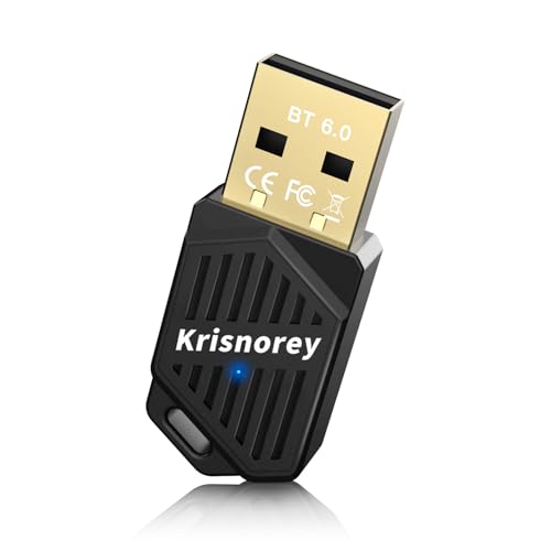 Latest Bluetooth 6.0 Adapter for PC Laptop, Mini Wireless USB Dongle Adaptor for Windows 11/10/8.1 Desktop Computer, Plug & Pair w/Bluetooth Headset Speaker Keyboard Mouse Game Controller - size: Mini Sized