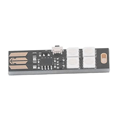 5Pcs Super Mini USB Light Kit – Ultra Slim 7-Color RGB LED Backlight for TV, Laptop, Desk