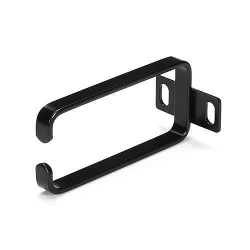 StarTech 5-Pack 1U Vertical 1.8 x 3.9in Cable D-Ring Hooks (CMHOOK1UN5PK) | 4.5 x 10cm steel rings, Fit 2 and 4-post 19in and 10in racks, Wide front opening, EIA RS-310-D, Bulk value - style: 1U Vertical Sm 5-pk