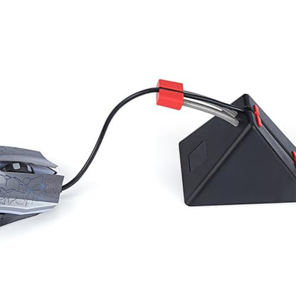 VILLCASE Mouse Cable Holder for Gaming Flexible Mouse Cable Fixer for Desk Easy Installation Computer Accessory Suitable for Home Office Use