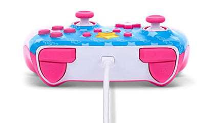 PowerA Enhanced Wired Controller for Nintendo Switch - Kirby, Gamepad, game controller, wired controller, officially licensed - color: Kirby