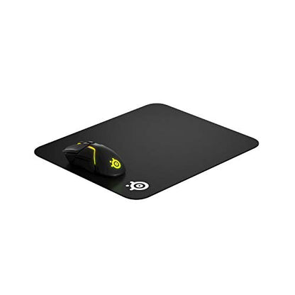 SteelSeries QcK Gaming Mouse Pad - Medium Thick Cloth - Peak Tracking and Stability - Black - color: Black, size: Medium, style: Heavy