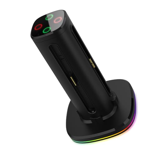 Four Slot Charging Stand Charging Consoles Dock Holder Compatible for NS 2 Dock Station Stand Game Console Station