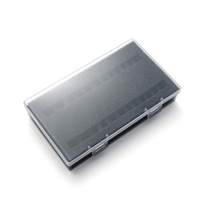 Clear Miniature Figure Storage Case,36 Slot Figurine Minature Organizer Case,3 Layer Foam Dustproof Protector Box for 1/64 1/87 Figure Model Accessories(6.5 * 3.7 * 1.2in) - size: 6.5*3.7*1.2in