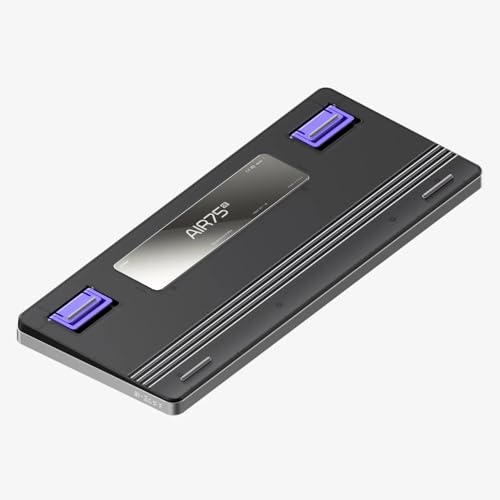 nuphy Air75 HE Rapid Trigger Low Profile Gaming Keyboard,Hall Effect keybaord,84 Keys 75 Percent Layout Wired Magnetic Switches Keyboards,Magnetic Jade Pro Switch - size: Low-Profile Magnetic Jade Pro Switch