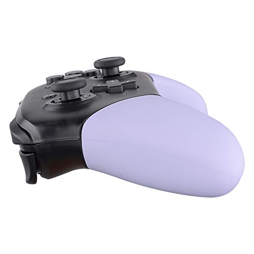 eXtremeRate Light Violet Replacement Handle Grips for Nintendo Switch Pro Controller, DIY Custom Hand Grip Shell for Nintendo Switch Pro - Controller NOT Included - color: Light Violet