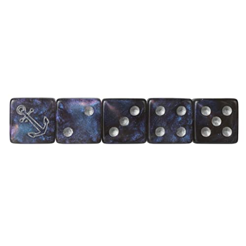 TDC Games Ship Captain Crew Dice Game, Great for Party Favors, Family and Travel Games, Dice Game for Adults - size: Small